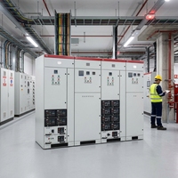 Armoire de commutation industrielle intérieure personnalisée moyenne et haute tension, classe IP66, construction en acier inoxydable pour équipement électrique de centre de données