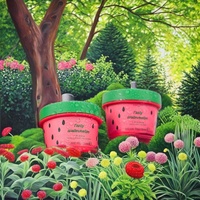 Baume exfoliant végétalien pour les lèvres, marque privée OEM, parfum pastèque, masque éclaircissant, protection solaire, gel fruité waterproof, à base de plantes
