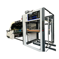 Machine à laminer le carton ondulé 3 plis avec moteur servo, entièrement automatique, électrique, pour cartons en papier de haute qualité