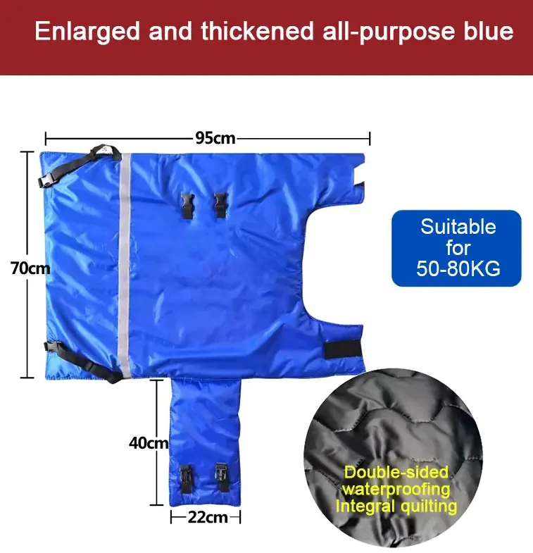 Calf Clothes Saver Coat Calf Coat Waterproof Livestock Protector Blanket Cow Calf Blanket Warm Clothes Thickened Belly Jacket