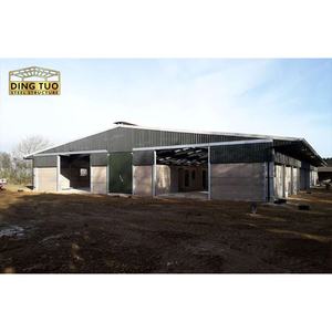 Dingtuo Dingtuo-01 Hochbelastbare Vorgefertigte Stahlkonstruktion Viehunterstand Lagerhaus Kostengünstige Schaf-/Rinder-/Ziegenschuppen - Product Image 2