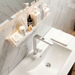 Étagère murale en ABS pour salle de bain, sans perçage, pour produits de soins personnels - Product Image 1