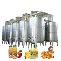 Fabriek Directe Levering Appelazijn Productielijn Mango Ananas Ananas Sap Wijnazijn Verwerkingsapparatuur