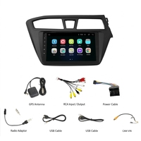 Autoradio Android 15 avec GPS et lecteur multimédia DSP TV pour Hyundai I20 2014-2018, navigation droite, lecteur audio
