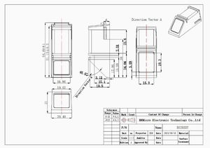 Bs283dt bán nóng với phần mềm và hệ thống kiểm soát truy cập Mô-đun cảm biến quang học quét vân tay - Product Image 3