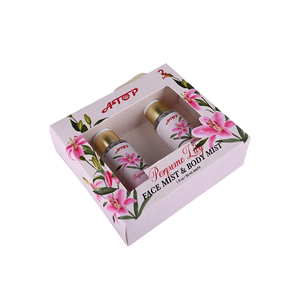 <span class=keywords><strong>Duo</strong></span> de brumes pour le visage et le corps à l'acide hyaluronique frais infusé d'essence d'herbes naturelles avec arôme de lys et de fraise pour une <span class=keywords><strong>détente</strong></span> et un repos réparateur - Product Image 1