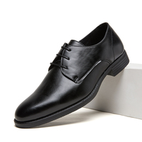 Großhandel Herrenschuhe Wingtip Loafers Anzugschuhe PU-Leder Slip-On Flache Büro- und Hochzeitsschuhe Formelle Schuhe mit Rutschfester Sohle