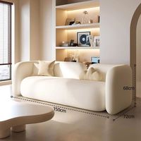 Ensemble de canapé modulaire sectionnel en tissu de haute qualité avec garantie d'un an