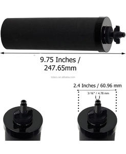 Tốt người bán kích hoạt bộ lọc carbon BB9-2 Đen yếu tố Tương thích với thép không gỉ trọng lực Hệ thống lọc - Product Image 2