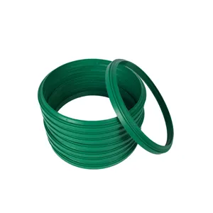 Hot selling Hydraulic seal green PUR material A1 type double step dust seal wiper seals