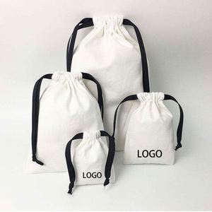 Pochette à savon personnalisée en toile de coton écologique avec cordon de serrage pour cadeau et rangement - Product Image 1
