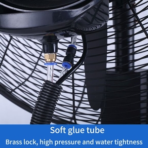 <span class=keywords><strong>Ventilateur</strong></span> à brouillard d'<span class=keywords><strong>eau</strong></span> électrique en plastique de 30 pouces à conception centrifuge, refroidissement mécanique, pulvérisation fine atomisée, oscillant, extérieur, hôtel - Product Image 6