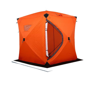 Ice Fishing <b>Tent</b> <b>Single</b> Layer Windproof Padded Winter Outdoor Quick Setup Fishing Shelter - Product Image 1