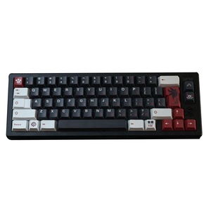 PBT Kiraz Profili Tuş Başlıkları Cat Keys Stygian Zinogre Oyunlar için Tuş Başlıkları 64/<span class=keywords><strong>gk61</strong></span>/68/75/84/87/96/980/104/108 Mekanik Klavye - Product Image 1