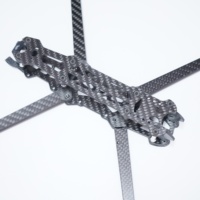 Estructura de Dron de Fibra de Carbono de Grado Industrial para Pulverización Agrícola, Topografía y Mapeo, Diseño Plegable
