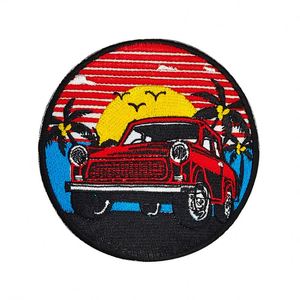 Wholesale Custom Design LOGO Fabric Embroidered <b>Patches</b> High Quality <b>Sew</b> <b>on</b> Iron <b>on</b> Travel Camping Embroidery <b>Patch</b> for Clothing - Product Image 1
