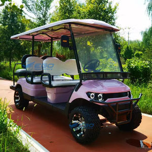 Off-Road 4 + 2 6 koltuklu elektrikli Golf arabası s düşük ucuz fiyat Buggy araba çin kulübü Golf arabası - Product Image 6