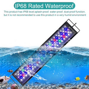 Luz inteligente IP68 de 120cm para tanque de peces de agua dulce, luz LED de acuario de espectro completo con controlador de temporizador - Product Image 5