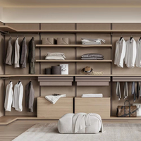 Ensemble de placards sur mesure Lesso Home Simple Professional pour villa, avec design mural complet
