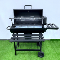 Barbecue électrique multifonctionnel pliable de grande taille pour camping extérieur moderne