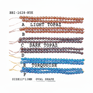 Perles de verre en vrac multicolores de haute qualité Perles de verre au chalumeau à pois Perles de verre au chalumeau faites à la main d'Inde - Product Image 1