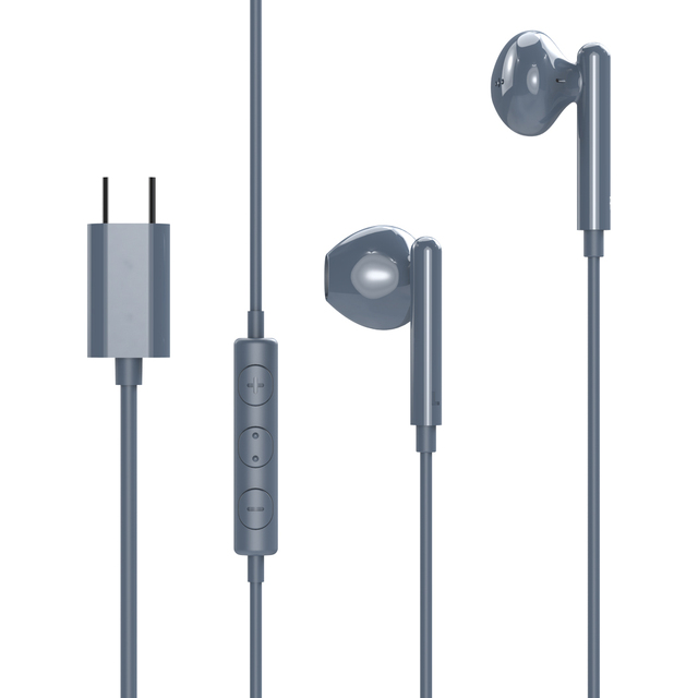 Factory Oem Dac Digital Decode Earphones Type C Headset Wired Gaming In-Ear Earphones