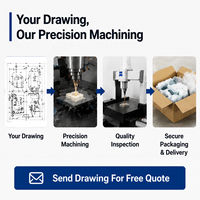 Composants de ventouse à vide PEEK usinés CNC pour équipement semi-conducteur, sur mesure OEM
