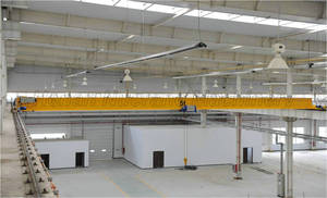 एकल बीम गर्डर क्रेन एचड 20 टी सिर यात्रा पुल क्रेन पर - Product Image 6