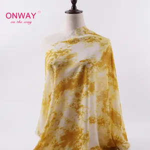 2021Shaoxing Factory Best Selling Chiffon Stof Printen Op Polyester Stof Polyester Gedrukt Crêpe Polyester Satijnen Stof