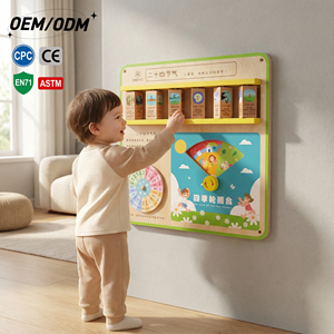 Gioco Educativo da Parete in Legno Montessori STEM con Temi Solari - Apprendimento Interattivo e Cultura Tradizionale per Bambini, Sicuro e Non Tossico, Età 2-13 - Product Image 1