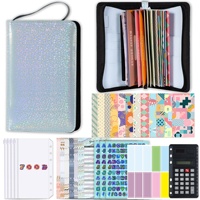 Ventes directes du fabricant divers styles tout clic propriété pleine couverture en cuir Sky Star portefeuille classeur budgétaire