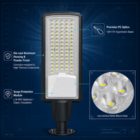 Luces Exteriores IP65 Impermeables de Aluminio, Venta Directa de Fábrica, Farola Integrada de Alto Lumen, Farola LED para Exteriores