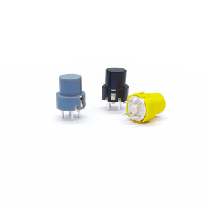Beste Prijskap Tactiele Drukknopschakelaar Rond Reset Verticale 4 Pins Kleur Optionele Knopschakelaars - Product Image 3