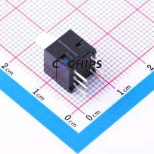 YTSPS-22E85L1 Push Button Switch Through hole Switch Double Pole Double Throw Self-Locking Rectangle Plunger Through Hole - Product Image 2