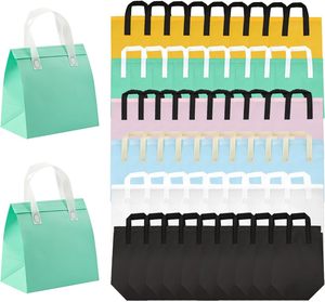 Sac isotherme jetable personnalisé en non-tissé, pliable et recyclable, pour emballage alimentaire à emporter (gâteaux, barbecue, thé au lait) - Product Image 1