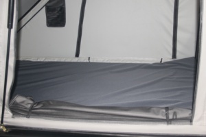 เต็นท์หลังคา<span class=keywords><strong>รถ</strong></span>ทรงสามเหลี่ยมอลูมิเนียมอัลลอยด์ - ใช้ได้กับรถทุกรุ่น เต็นท์บนหลังคาคุณภาพสูงสำหรับรถ SUV และรถบรรทุกสำหรับการตั้งแคมป์ - Product Image 6