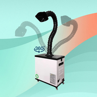Mini extracteur de poussière portable, purificateur de fumée de soudage, machine à secouer, purificateur d'air à fusion à chaud pour imprimante DTF, filtre à fumée