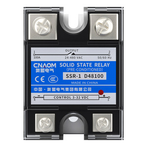 Relé de Estado Sólido Miniatura SSR de 24V CC, Control de 24-480V CA, 40A, Monofásico, Tipo DA DD AA - Product Image 4