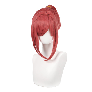 Peluca Sintética Negra Corta Ainizi, Peluca de Cosplay de Mitsuba del Anime Toilet-bound <span class=keywords><strong>Hanako</strong></span>-<span class=keywords><strong>kun</strong></span> para Niñas - Product Image 1