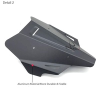Vente en gros dernier pare-brise en aluminium de moto pour Yamaha Mt07 Mt 07 accessoires 2021