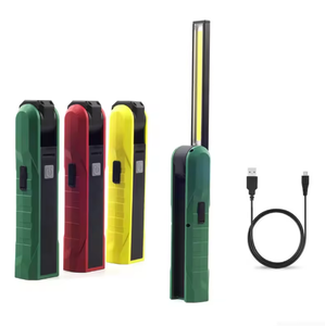 Lampe de travail d'urgence portable GreenLight COB LED, indice de protection IP20, matériau ABS, étanche, 20-35 lumens, 4100K, blanc neutre, lampe torche - Product Image 2