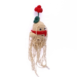 Serie Bestseller: Nuevos Colgantes de Muñecas de Ginseng Hechos a Mano y Mini Adornos de Ginseng Tejidos a Mano - Product Image 2