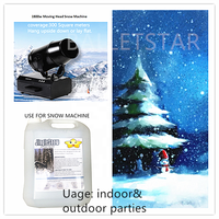 Liquide à bulles pour mariage, mousse de neige liquide pour piscine, machine à mousse mobile pour fête, canon à jet, meilleures ventes