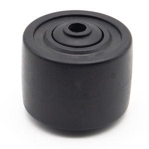 Elite-Shield Thickened Steel <b>Plate</b> Industrial Trolley Wheels <b>Set</b> Of 4 Pieces Anti-Corrosive Finish And Soft-Touch Surface - Product Image 1