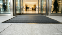 Tapis de sol en alliage d'aluminium d'entrée commerciale de haute qualité tapis d'extérieur pour hôtel banque Super marché hôpital tapis d'aéroport