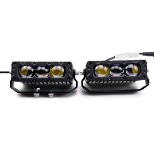 <span class=keywords><strong>Mini</strong></span> bombilla de luces de rejilla Luz de red media <span class=keywords><strong>Mini</strong></span> matriz Doble haz bajo y lente de haz alto Luz de rejilla para automóviles - Product Image 2