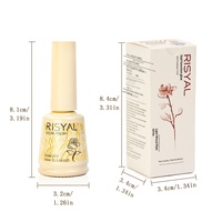 10ml Gel de finition fonctionnel pour nail art, effet photothérapie, dégradé, poudre miroir magique RL2531, sans rinçage