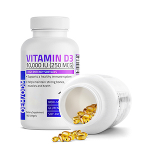 OEM ODM Custom Label <strong>Vitamin</strong> <strong>D3</strong> Softgels 10000iu Calcium Supplements <strong>Vitamin</strong> D Capsules - Product Image 1
