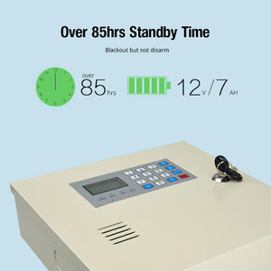 מכירה לוהטת מתכת פנל עם אלחוטי שמש חיצוני עמיד למים סירנה הורן Strobe לבית מפעל אבטחת דלת חנות מעורר מערכת - Product Image 4