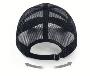 Full Mesh Breathable Baseball Custom Logo Summer Short Brim <b>Hat</b> <b>for</b> Outdoor Casual Wear Large Head Circumference Shade Cap - Product Image 4